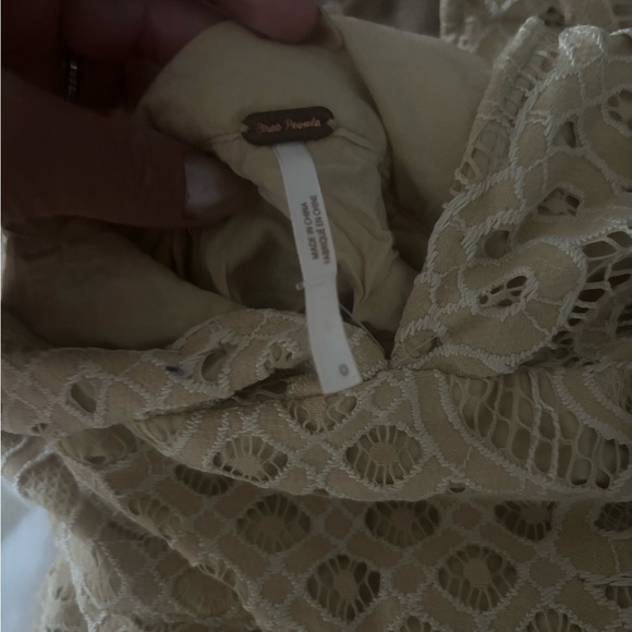 Free People Ivory One Million
Lovers Lace Mini Dress Women's Size 0 - Picture 4 of 5